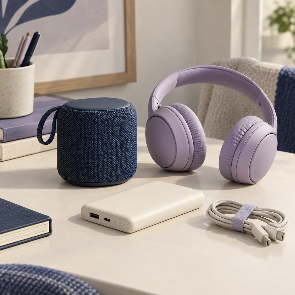 Headphones and small electronics